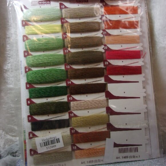 H-495 SEALED RIOLIS CROSS STITCH KIT #1469 HEDGEHOGS - Picture 8 of 8